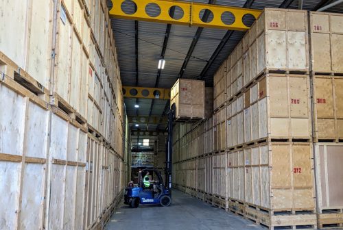 Storage Warehouse Forklift
